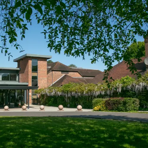 <p>Hotel Entrance</p>